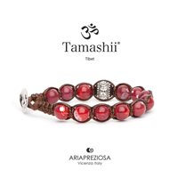 Bracciale Tamashii Ruota della Preghiera in Pietre dure Agata BHS1100-213 - BHS1100-213